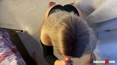 Dick Redhead Sucking Dick na Fucking Up, Na-enweta Na Ịnyịnya ibu ya